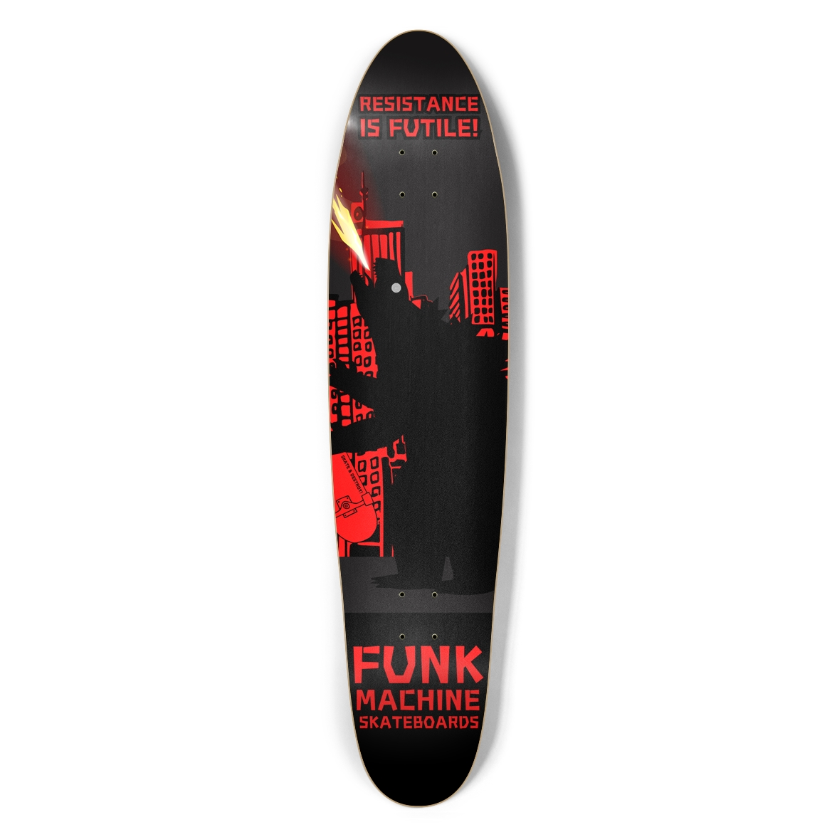 RESISTANCE IS FUTILE! LONGBOARD SK8 DECK