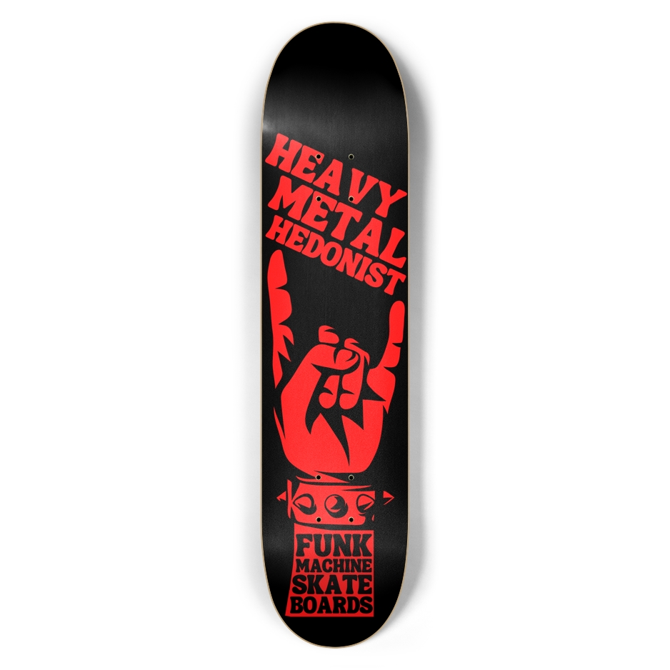 HEAVY METAL HEDONIST 7-1/2" POPSICLE SK8 DECK