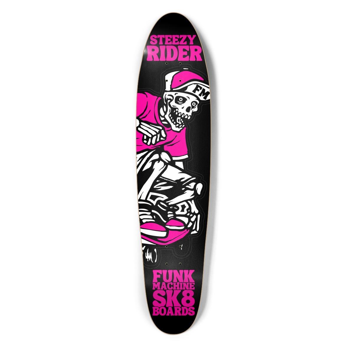FUNK MACHINE STEEZY RIDER LONGBOARD SK8 DECK