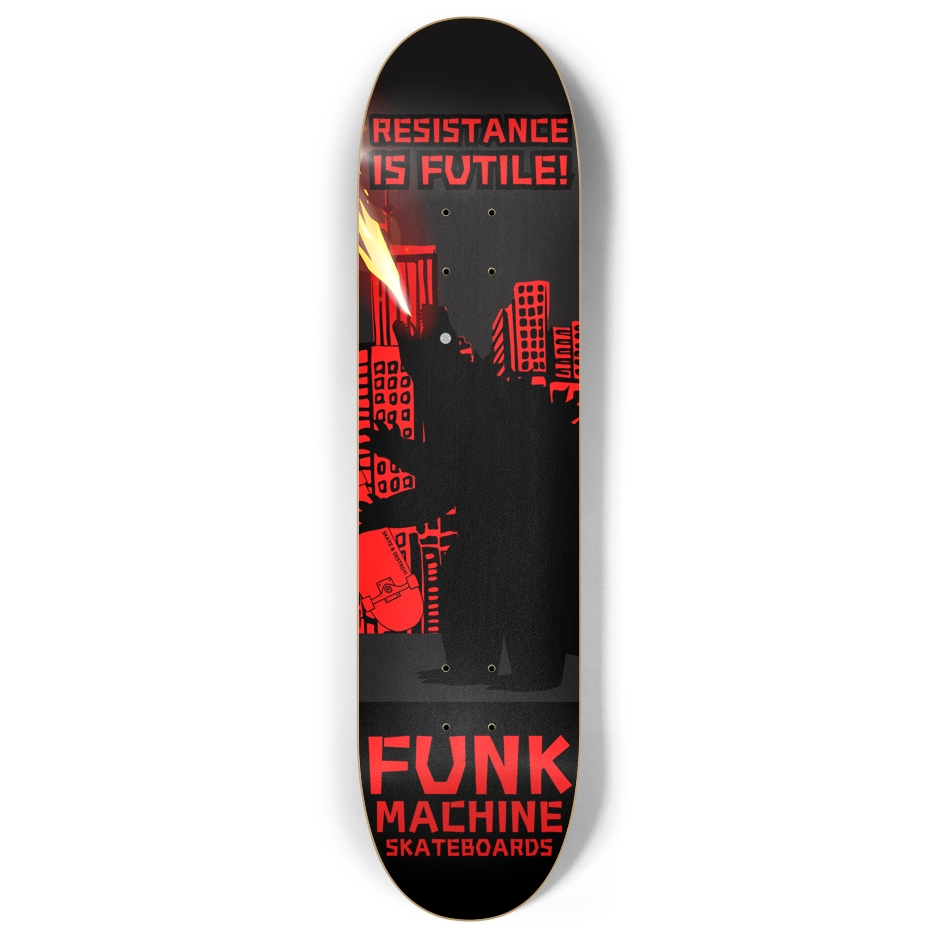 RESISTANCE IS FUTILE! 8" POPSICLE SK8 DECK