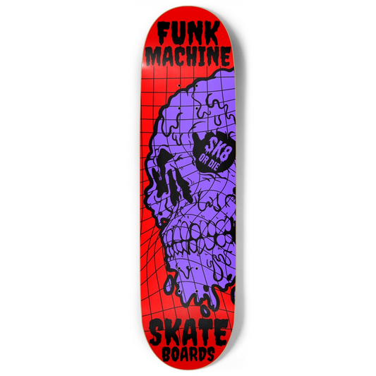 FUNK MACHINE FROM BEYOND (PURPLE) 9" POPSICLE SK8 DECK