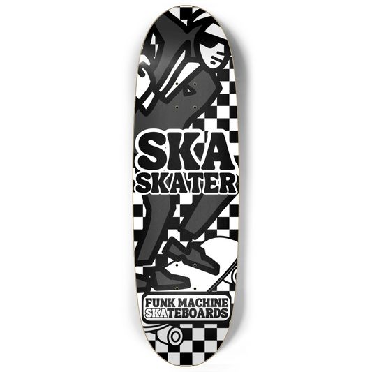 SKA SKATER 9-3/4" EGG SHAPE SK8 DECK