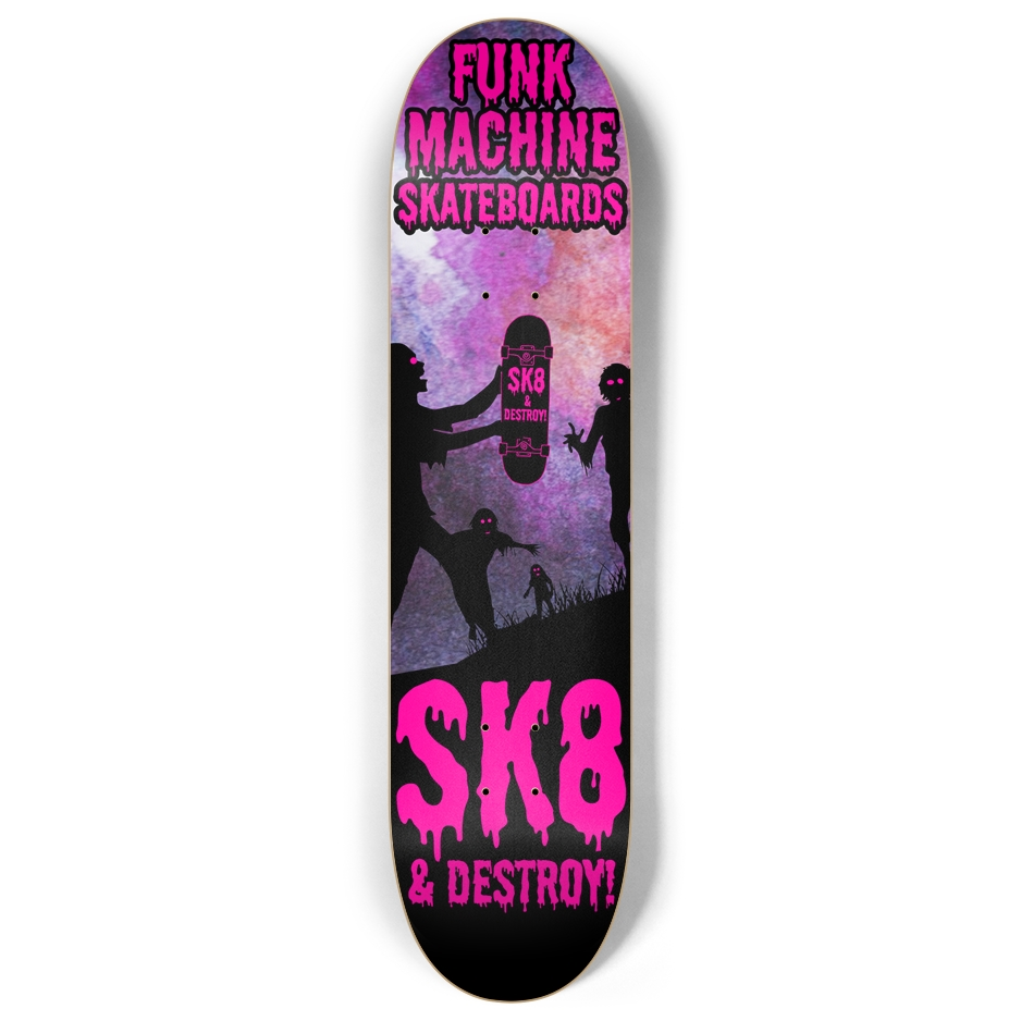 SK8 & DESTROY! 8" POPSICLE SK8 DECK