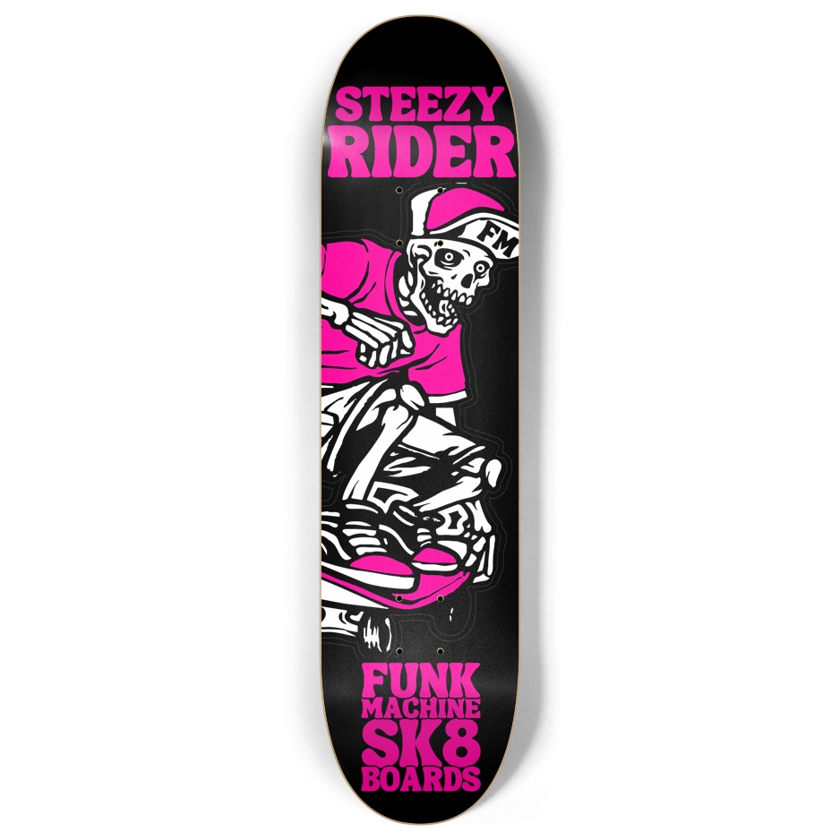 FUNK MACHINE STEEZY RIDER 8" POPSICLE SK8 DECK