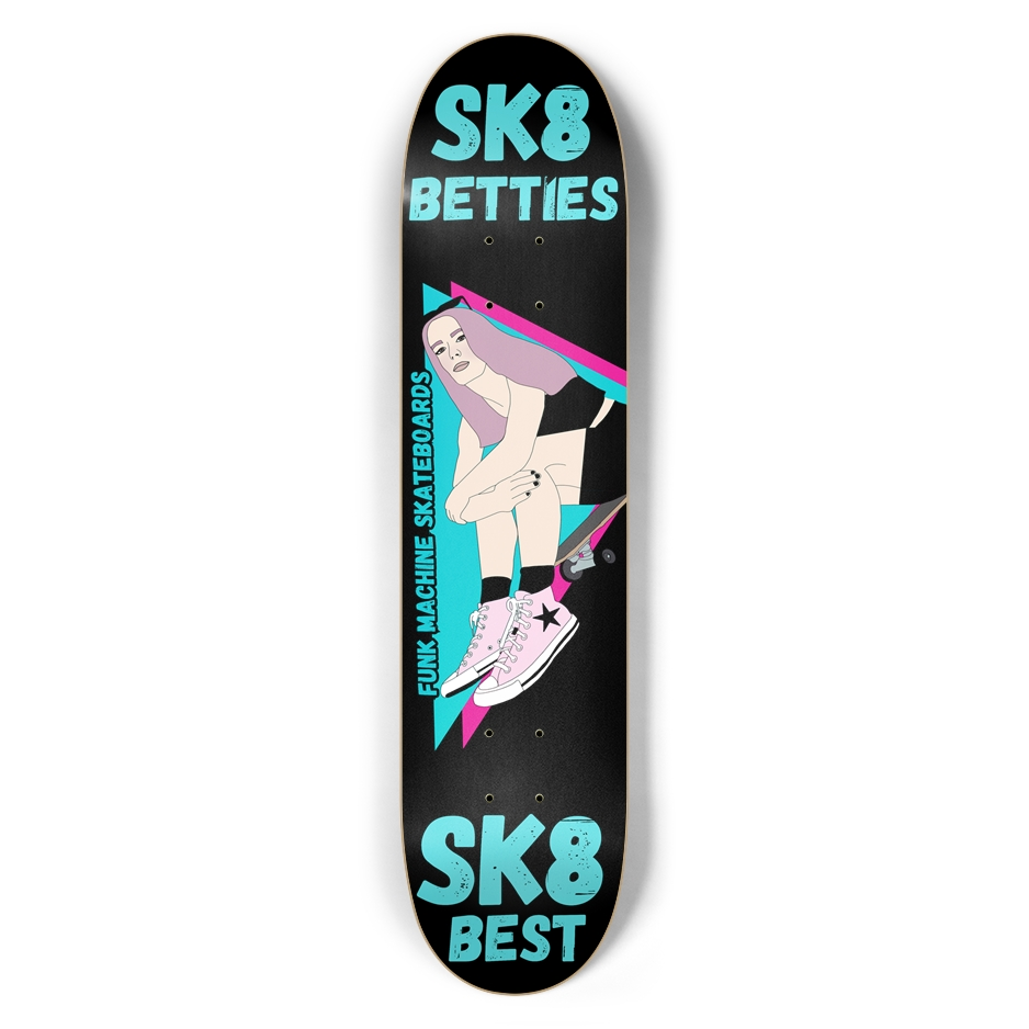 SK8 BETTIES SK8 BEST 7-1/2" POPSICLE SK8 DECK