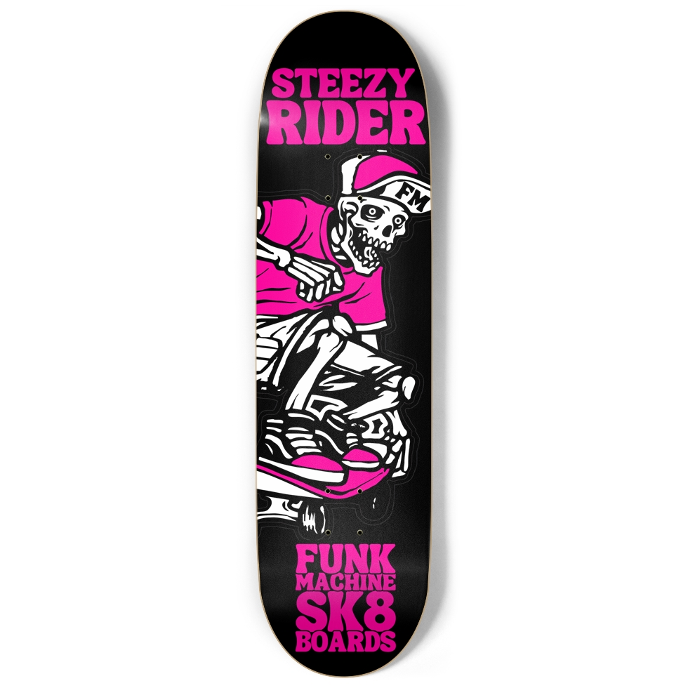 FUNK MACHINE STEEZY RIDER 9" POPSICLE SK8 DECK