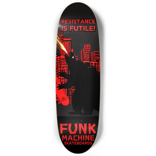 RESISTANCE IS FUTILE! 9-3/4" EGG SHAPE SK8 DECK