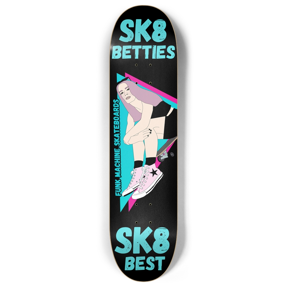 SK8 BETTIES SK8 BEST 8" POPSICLE SK8 DECK