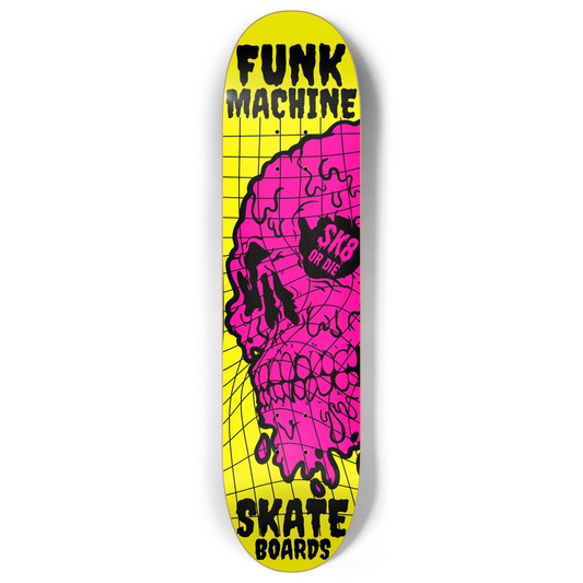 FUNK MACHINE FROM BEYOND (PINK) 8" POPSICLE SK8 DECK