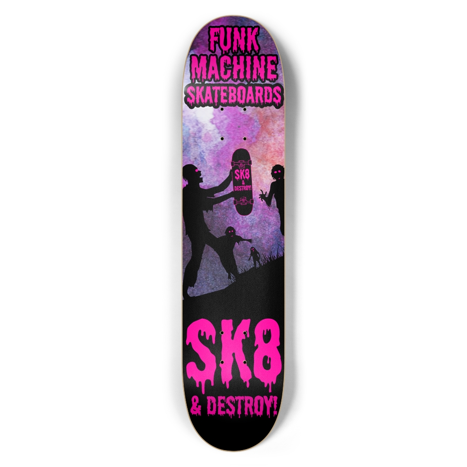 SK8 & DESTROY! 7-1/2" POPSICLE SK8 DECK