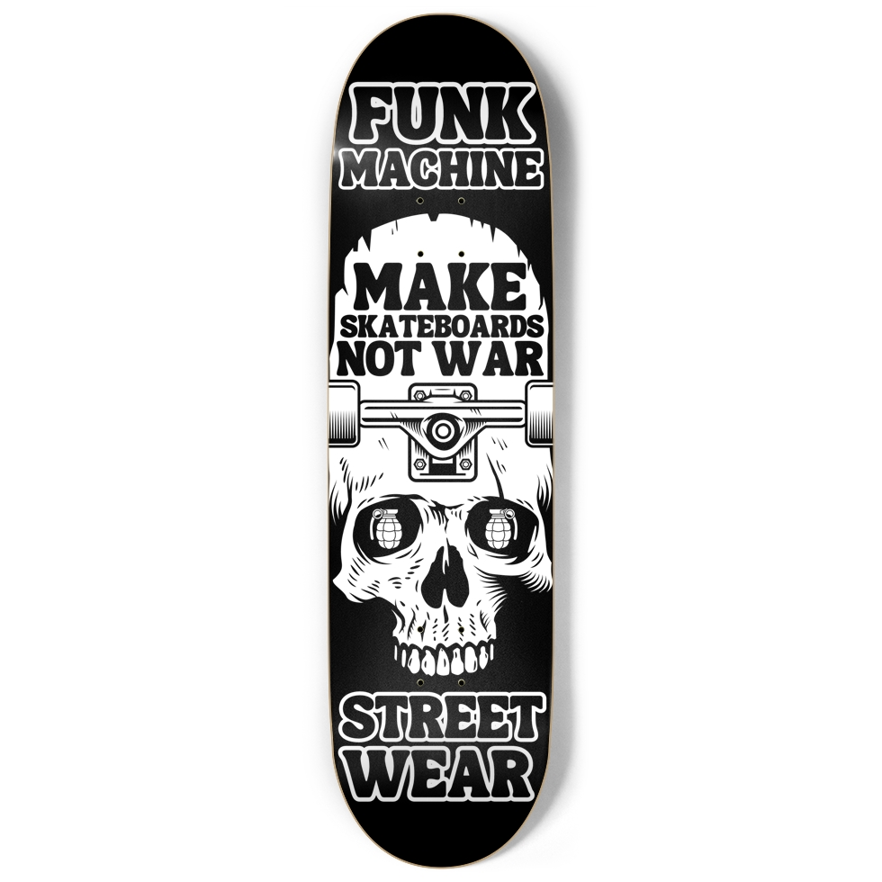 MAKE SKATEBOARDS NOT WAR 9" POPSICLE SK8 DECK