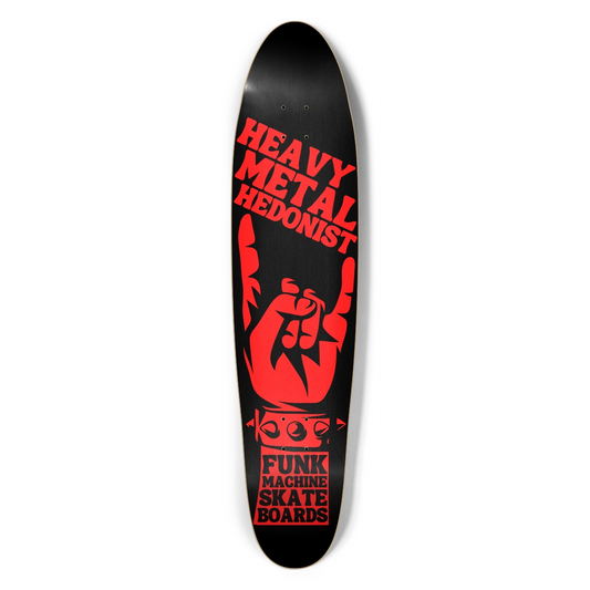 HEAVY METAL HEDONIST LONGBOARD SK8 DECK