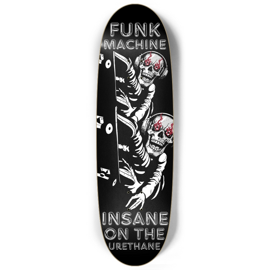 INSANE ON THE URETHANE 9-3/4" EGG SHAPE SK8 DECK