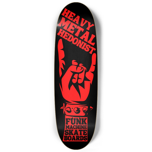 HEAVY METAL HEDONIST 9 3/4" EGG SHAPE SK8 DECK